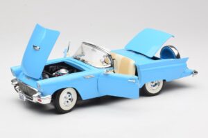 Ford Thunderbird Kabriolet Niebieski Road Signature 1:18 92358 Metal — zdjęcie 2 z 8