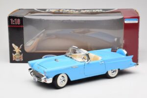 Ford Thunderbird Kabriolet Niebieski Road Signature 1:18 92358 Metal — zdjęcie 8 z 8