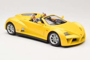 Giugiaro Prima Speedster Żółty Bburago 1:18 33334013 Metal — zdjęcie 6 z 8