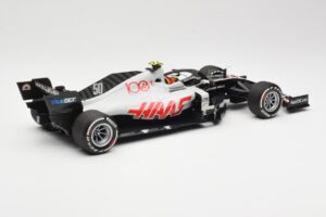 Haas VF-20 #50 M. Schumacher FP1 Abu Dhabi GP 2020 Minichamps 1:18 110201750 Metal — zdjęcie 2 z 6