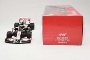 Haas VF-20 #50 M. Schumacher FP1 Abu Dhabi GP 2020 Minichamps 1:18 110201750 Metal — zdjęcie 6 z 6