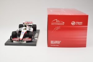 Haas VF-22 #47 M. Schumacher Bahrain GP 2022 Minichamps 1:18 117220147 Metal — zdjęcie 6 z 6