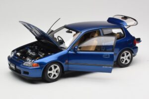 Honda Civic SiR II EG6 VTEC Niebieski LCD 1:18 LCD18018-BU Metal — zdjęcie 2 z 9