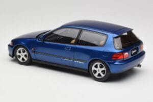 Honda Civic SiR II EG6 VTEC Niebieski LCD 1:18 LCD18018-BU Metal — zdjęcie 7 z 9