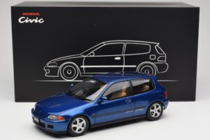 Honda Civic SiR II EG6 VTEC Niebieski LCD 1:18 LCD18018-BU Metal — zdjęcie 9 z 9