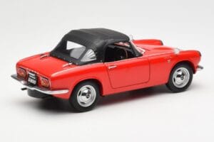 Honda S800 Roadster Czerwony AUTOart 1:18 73276 Metal — zdjęcie 3 z 8