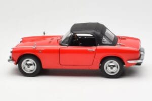 Honda S800 Roadster Czerwony AUTOart 1:18 73276 Metal — zdjęcie 4 z 8