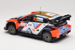 Hyundai i20 N Rally1 #11 Hyundai Shell Mobis WRT T. Neuville / M. Wydaeghe Rally Poland 2024 IXO 1:18 18RMC214 Metal — zdjęcie 4 z 6