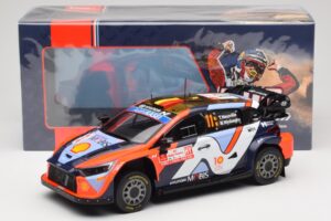 Hyundai i20 N Rally1 #11 Hyundai Shell Mobis WRT T. Neuville / M. Wydaeghe Rally Poland 2024 IXO 1:18 18RMC214 Metal — zdjęcie 6 z 6