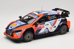 Hyundai i20 N Rally1 #8 Hyundai Shell Mobis WRT O. Tanak / M. Jarveoja Rally Chile 2024 IXO 1:18 18RMC223 Metal