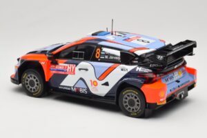 Hyundai i20 N Rally1 #8 Hyundai Shell Mobis WRT O. Tanak / M. Jarveoja Rally Chile 2024 IXO 1:18 18RMC223 Metal — zdjęcie 5 z 6