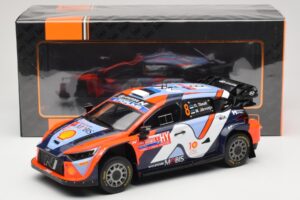 Hyundai i20 N Rally1 #8 Hyundai Shell Mobis WRT O. Tanak / M. Jarveoja Rally Chile 2024 IXO 1:18 18RMC223 Metal — zdjęcie 6 z 6