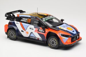 Hyundai i20 N Rally1 WRC Hybrid #11 T. Neuville / M. Wydaeghe Safari Rally Kenya 2024 IXO 1:18 18RMC208 Metal — zdjęcie 4 z 6