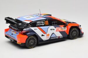 Hyundai i20 N Rally1 #11 T. Neuville / M. Wydaeghe Rally Japan WRC World Champion 2024 IXO 1:18 18RMC228 Metal — zdjęcie 2 z 6