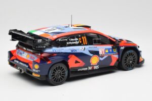 Hyundai i20 N Rally1 WRC #11 T. Neuville / M. Wydaeghe Central European Rally Winner 2023 IXO 1:18 18RMC193 Metal — zdjęcie 2 z 6