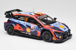 Hyundai i20 N Rally1 WRC #11 T. Neuville / M. Wydaeghe Central European Rally Winner 2023 IXO 1:18 18RMC193 Metal — zdjęcie 4 z 6