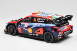 Hyundai i20 N Rally1 WRC #11 T. Neuville / M. Wydaeghe Central European Rally Winner 2023 IXO 1:18 18RMC193 Metal — zdjęcie 5 z 6