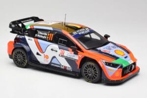 Hyundai i20 N Rally1 #11 T. Neuville / M. Wydaeghe Rally Croatia 2024 IXO 1:18 18RMC203 Metal — zdjęcie 4 z 6