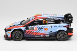 Hyundai i20 N Rally1 WRC #11 T. Neuville / M. Wydaeghe Rally Monte Carlo Winner 2024 IXO 1:18 18RMC194 Metal — zdjęcie 3 z 6