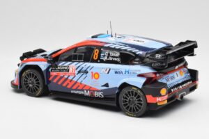 Hyundai i20 N Rally1 WRC #8 O. Tänak / M. Järveoja Rally Monte Carlo Night Version 2024 IXO 1:18 18RMC195 Metal — zdjęcie 5 z 6