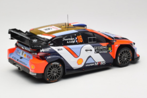 Hyundai i20 N WRC #16 A. Fourmaux / A. Coria Rally Monte Carlo 2025 IXO 1:18 18RMC230A Metal — zdjęcie 2 z 6