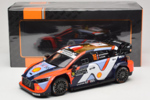 Hyundai i20 N WRC #16 A. Fourmaux / A. Coria Rally Monte Carlo 2025 IXO 1:18 18RMC230A Metal — zdjęcie 6 z 6