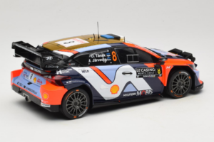 Hyundai i20 N WRC #16 A. Fourmaux / A. Coria Rally Monte Carlo Night Version 2025 IXO 1:18 18RMC230B Metal — zdjęcie 2 z 6