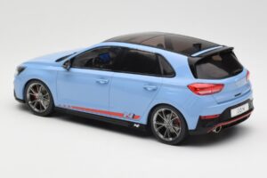 Hyundai i30 N Jasnoniebieski MCG 1:18 MCG18503 Metal — zdjęcie 5 z 6