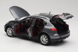 Infiniti EX25 J50 Grey Metallic Paudi 1:18 81L0049 Metal — zdjęcie 5 z 8