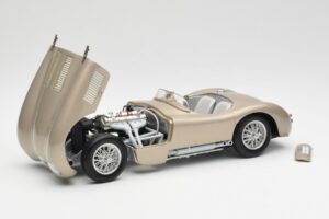 Jaguar C-Type Brązowy AUTOart 1:18 73502 Metal — zdjęcie 2 z 8