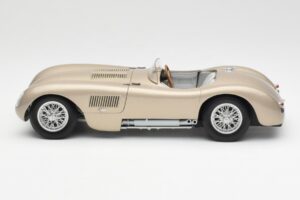Jaguar C-Type Brązowy AUTOart 1:18 73502 Metal — zdjęcie 4 z 8