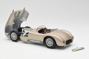 Jaguar C-Type Brązowy AUTOart 1:18 73502 Metal — zdjęcie 5 z 8