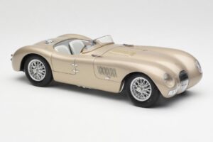 Jaguar C-Type Brązowy AUTOart 1:18 73502 Metal — zdjęcie 6 z 8
