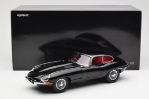 Jaguar E-Type 3.8 Series 1 Czarny Kyosho 1:18 08954BK Metal — zdjęcie 8 z 8