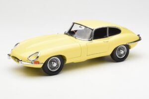 Jaguar E-Type 3.8 Series 1 Jasny Żółty Kyosho 1:18 08954LY Metal