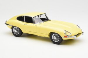 Jaguar E-Type 3.8 Series 1 Jasny Żółty Kyosho 1:18 08954LY Metal — zdjęcie 6 z 8