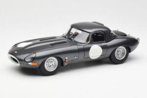 Jaguar E-Type Series 1 Coupe Lightweight Ciemnoszary AUTOart 1:18 73647 Metal