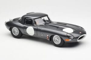 Jaguar E-Type Series 1 Coupe Lightweight Ciemnoszary AUTOart 1:18 73647 Metal — zdjęcie 6 z 8