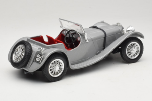 Jaguar SS100 Srebrny Bburago 1:18 3006-M2 Metal — zdjęcie 2 z 6