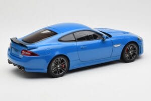 Jaguar XKR-S X150 French Racing Niebieski AUTOart 1:18 73641 Metal — zdjęcie 3 z 8