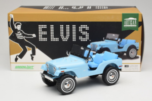 Jeep CJ-5 Elvis Presley's Car GreenLight 1:18 19061 Metal — zdjęcie 6 z 6