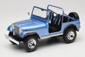 Jeep CJ-7 Laredo Niebieski MCG 1:18 MCG18553 Metal