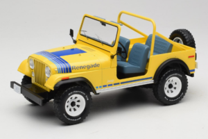 Jeep CJ-7 Renegade Żółty MCG 1:18 MCG18552 Metal