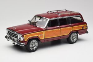 Jeep Grand Wagoneer Classic Czerwony AUTOart 1:18 74002 Metal