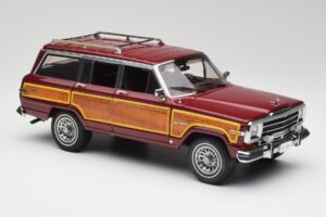 Jeep Grand Wagoneer Classic Czerwony AUTOart 1:18 74002 Metal — zdjęcie 6 z 8