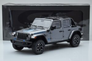 Jeep Wrangler 4xe Srebrny GT Spirit 1:18 GT419 Żywica — zdjęcie 6 z 6
