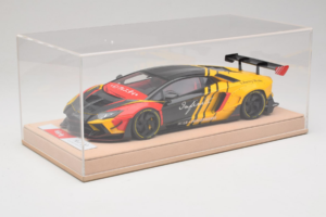 Lamborghini Aventador Liberty Walk Infinite Czarny Żółty Timothy & Pierre 1:18 REMC035 Metal — zdjęcie 6 z 7