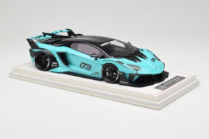 Lamborghini Aventador Liberty Walk LB-Silhouette WORKS GT Evo Miętowy Zielony IVY 1:18 REMC001 Żywica — zdjęcie 4 z 7
