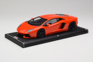 Lamborghini Aventador Pomarańczowy MR Collection 1:18 LAMB064 Żywica — zdjęcie 2 z 6