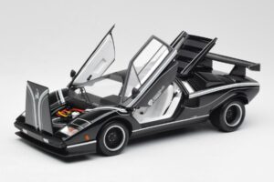 Lamborghini Countach LP500S Czarny Kyosho 1:18 08326K Metal — zdjęcie 2 z 8